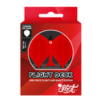 Shot Flight Deck-One Piece Dart Flight and Shaft System