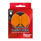 Shot Flight Deck-One Piece Dart Flight and Shaft System