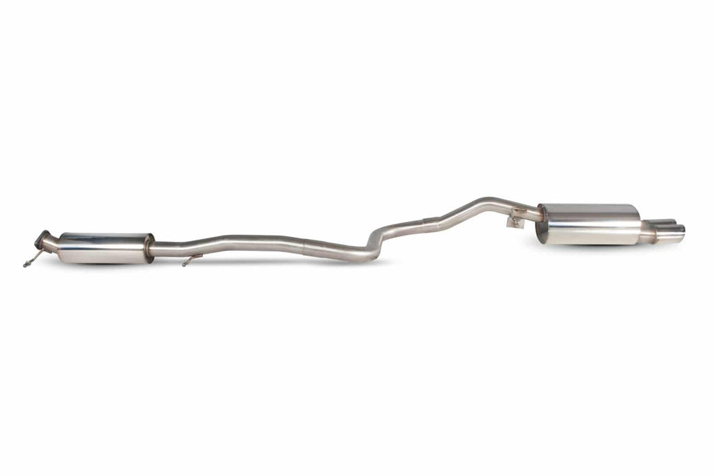 Scorpion Ford Fiesta ST 180 (13-15) 2.5″ Resonated Cat-Back Exhaust- Polished Twin Daytona Tips – SFD073