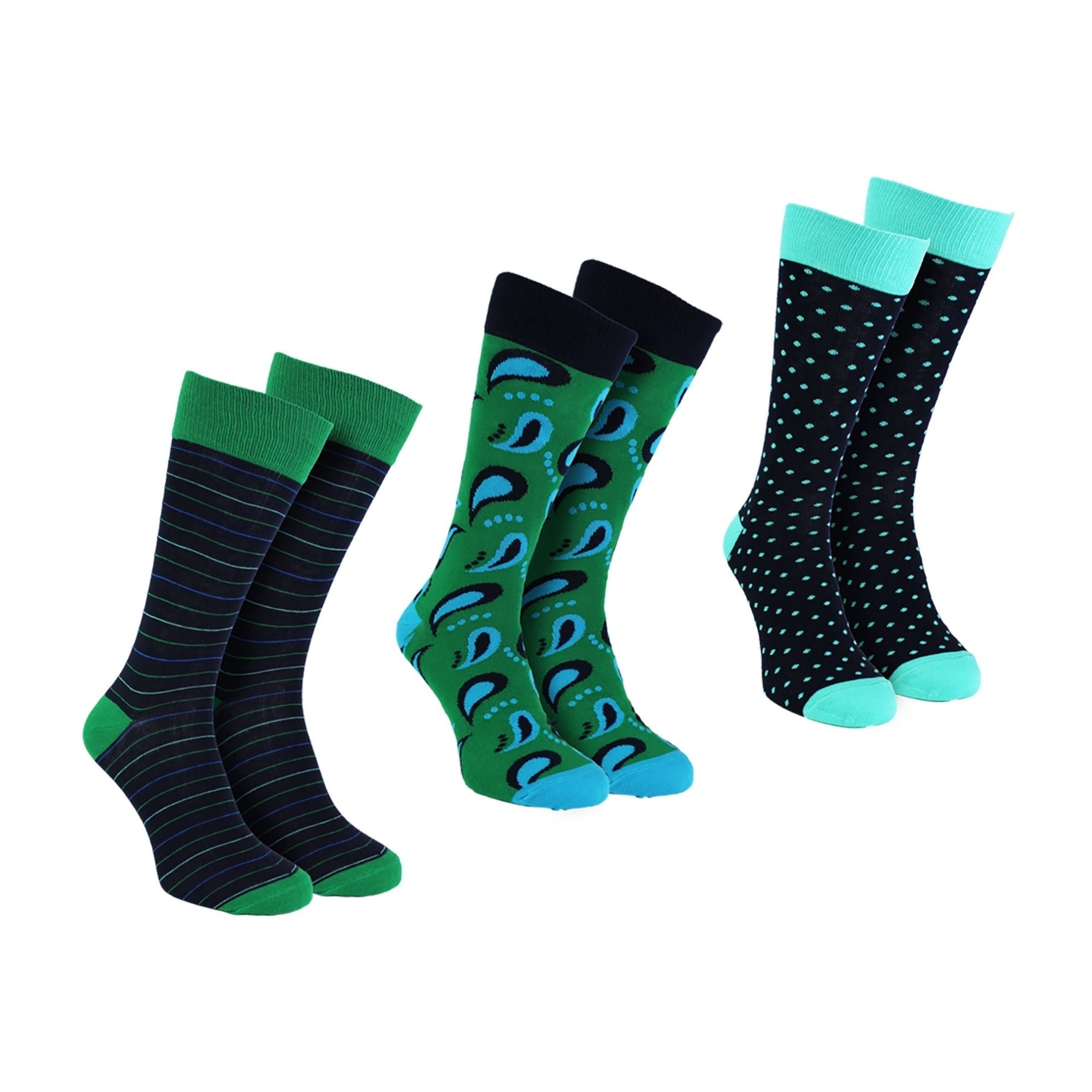 3 Pack of Novelty Dress Mens Socks