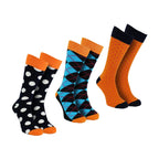 3 Pack of Novelty Dress Mens Socks