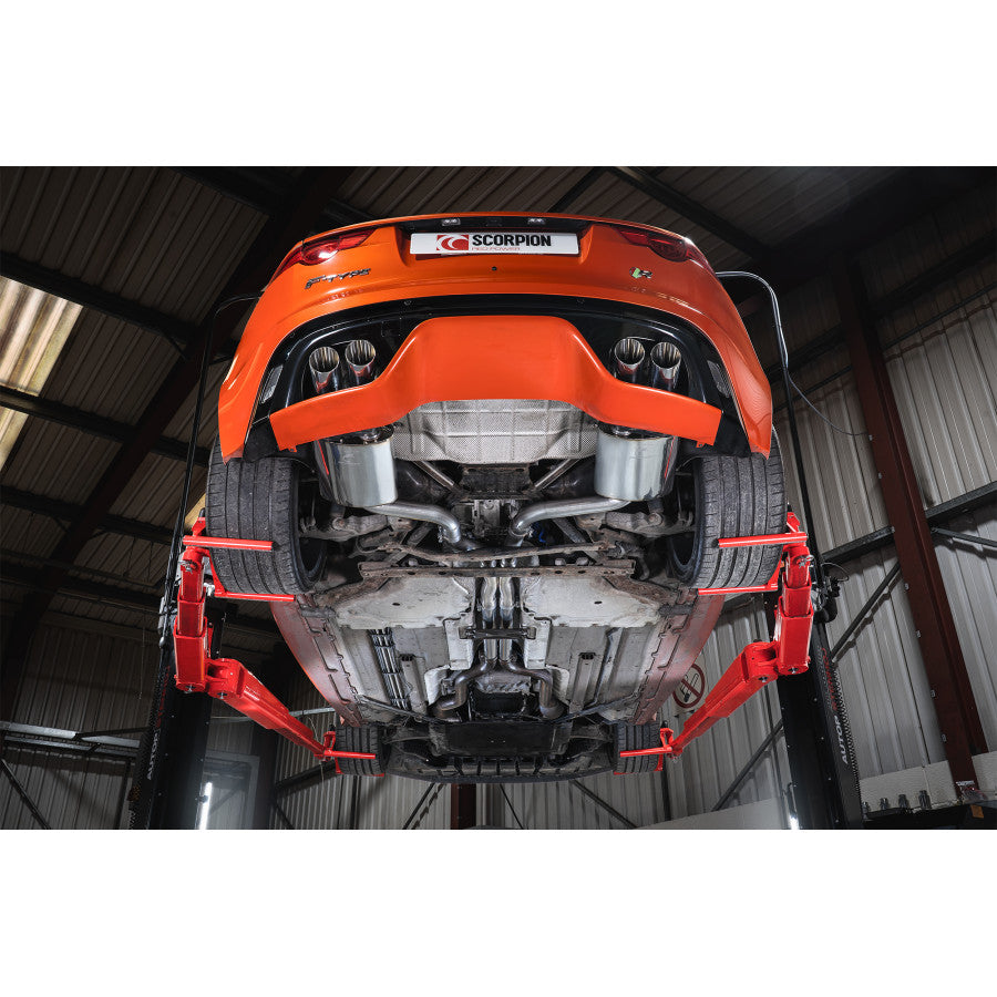 Scorpion Jaguar F-Type R 14 - 19 Cat-back System