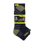 6 Pack Mens Cotton Anti Sweat Low Cut Work Socks for Steel Toe Boots