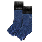 4 Pack Mens Slipper Socks With Grippers | Warm Soft Non Slip Socks