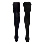 12 Pair Girls Soft & Comfy Plain Opaque School Uniform Tights