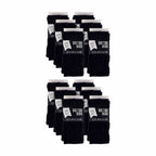 12 Pair Girls Soft & Comfy Plain Opaque School Uniform Tights