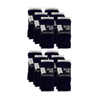12 Pair Girls Soft & Comfy Plain Opaque School Uniform Tights