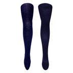 3 Pack Girls Plain Soft Breathable Cotton School Tights (5 Sizes)
