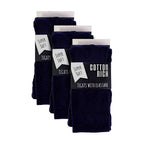 3 Pack Girls Plain Soft Breathable Cotton School Tights (5 Sizes)