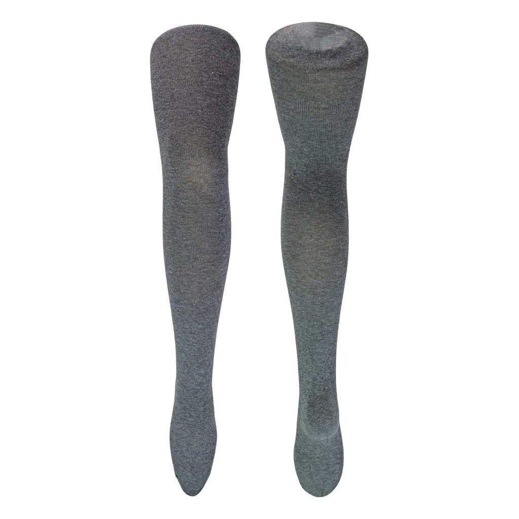 3 Pack Girls Plain Soft Breathable Cotton School Tights (5 Sizes)