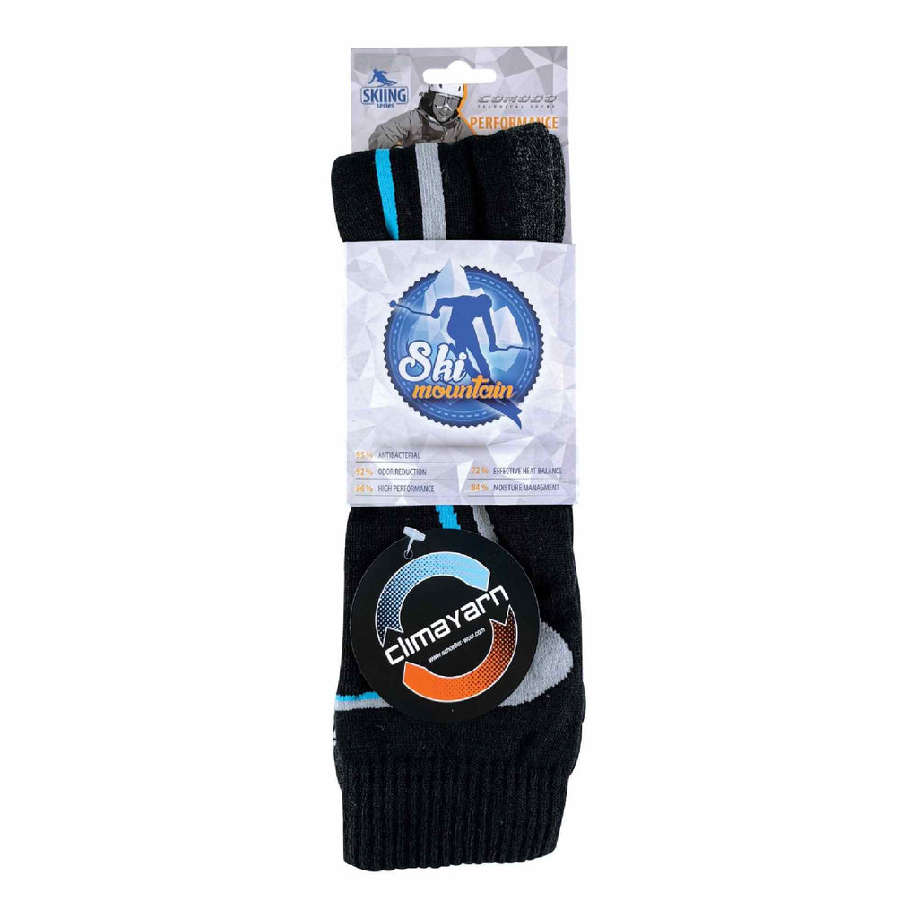 1 Pack Snow Sports Climacontrol Merino Wool Ski Socks