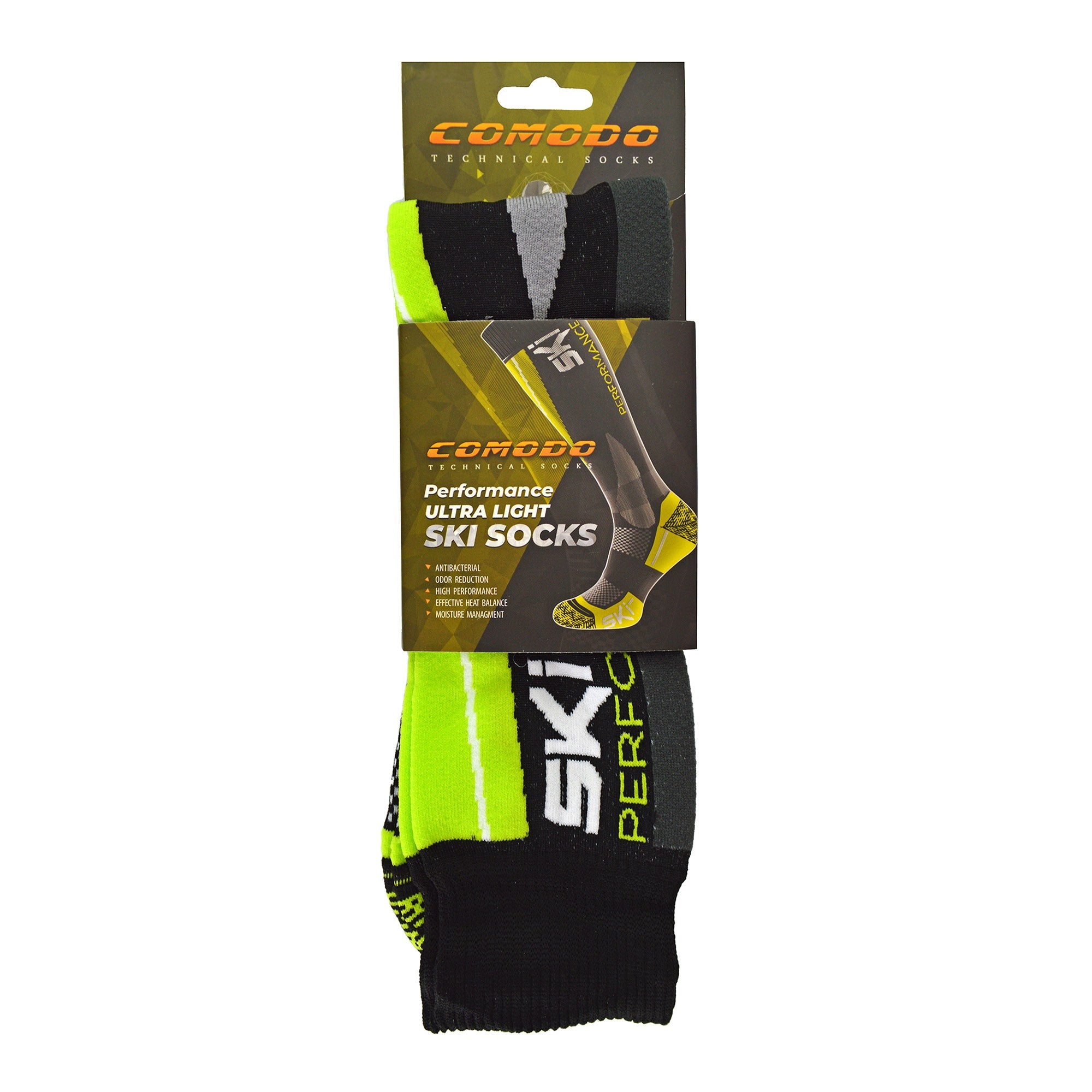 Kids High-Performance Ski Socks | Technical Knee High Snowboard Socks
