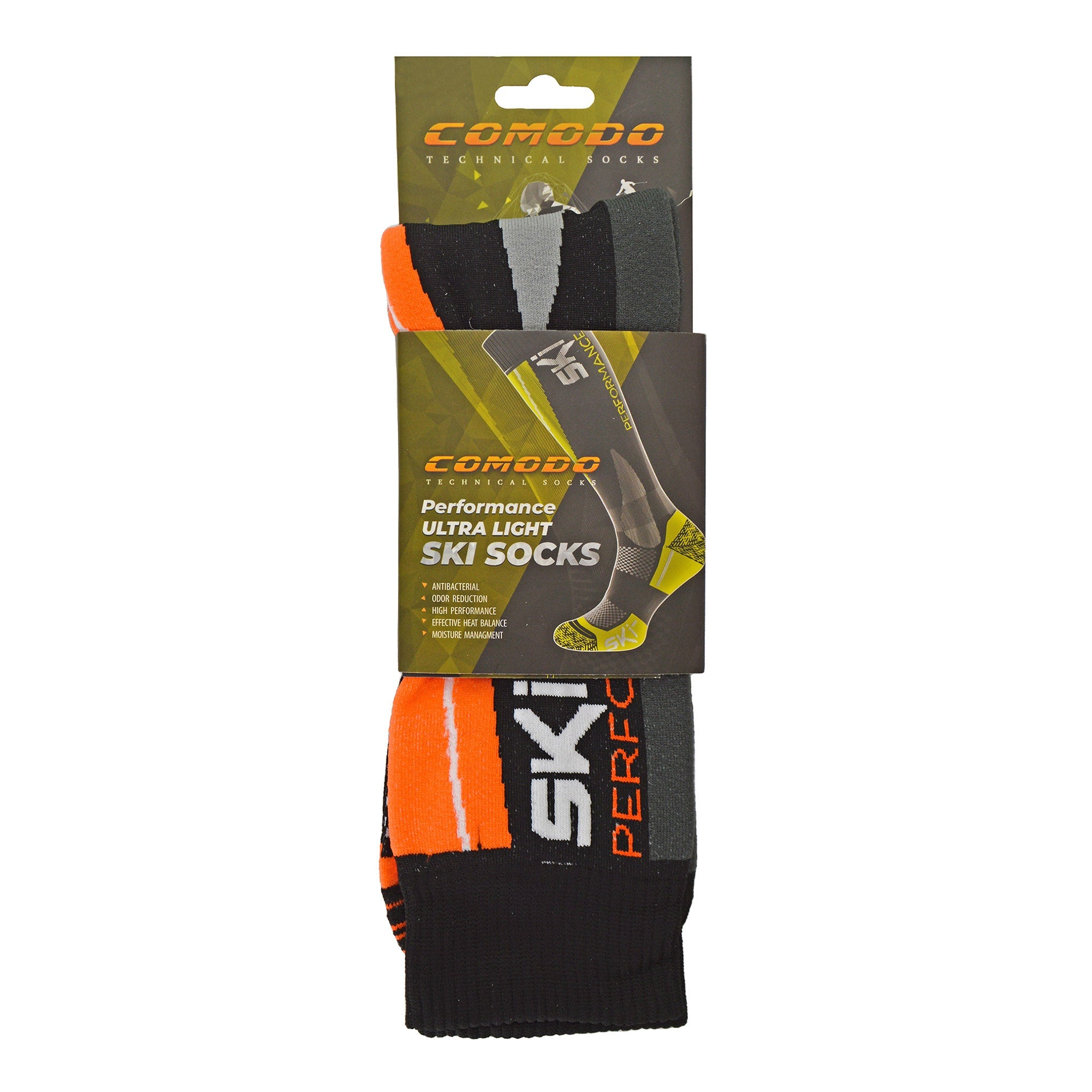 Kids High-Performance Ski Socks | Technical Knee High Snowboard Socks
