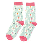 1 Pack Ladies Novelty Duck Egg Llama Bamboo Socks