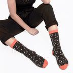 1 Pack Ladies Novelty Music Patterned Bamboo Socks