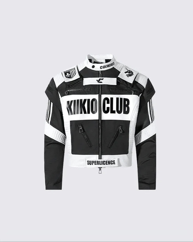 Racing Style Jacket Set