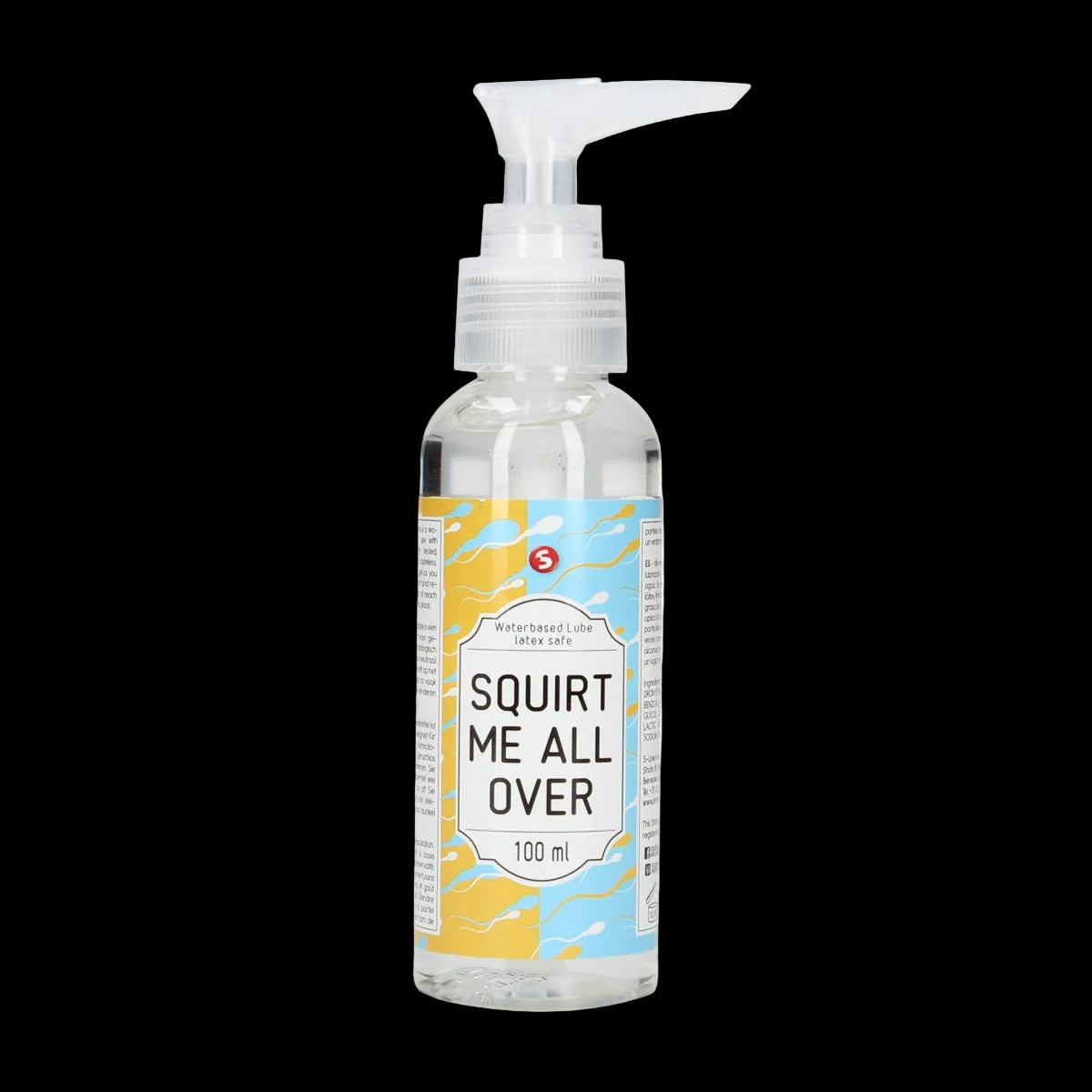 S-Line Squirt Me All Over Water Based Lube 100ml