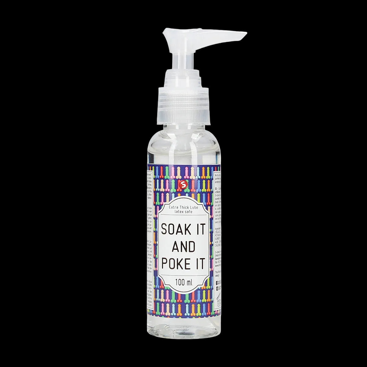 S-Line Soak It And Poke It Extra Thick Water Based Lube 100ml