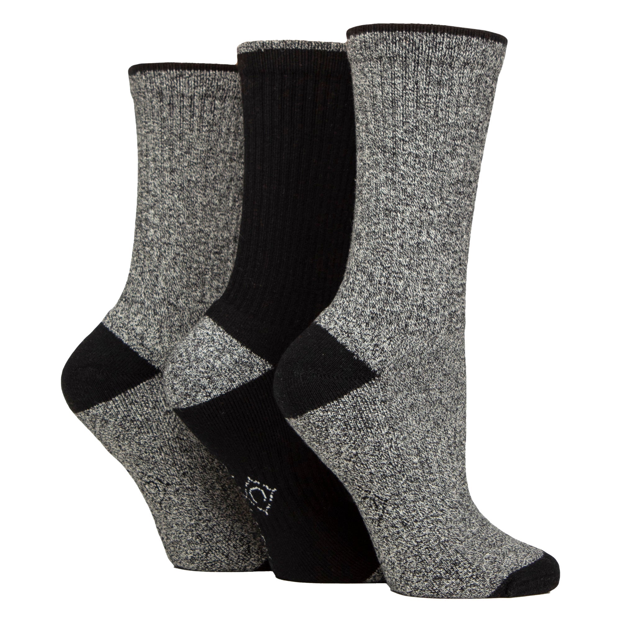 6 Pairs Ladies Water Repellent Midweight Outdoor Socks for Hiking & Walking
