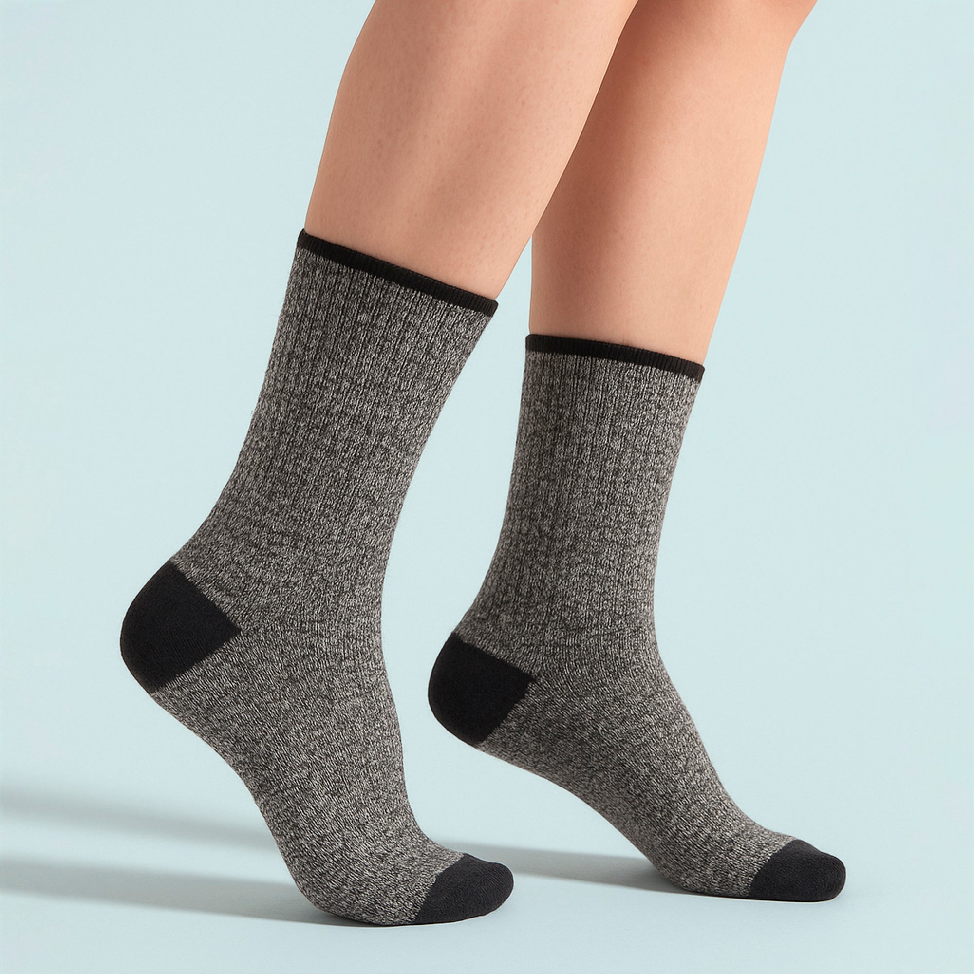 6 Pairs Ladies Water Repellent Midweight Outdoor Socks for Hiking & Walking