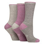 6 Pairs Ladies Water Repellent Midweight Outdoor Socks for Hiking & Walking