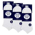 9 Pack Mens Diabetic Trainer Socks, Swollen Feet Wide Ankle Socks