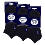 9 Pack Mens Diabetic Trainer Socks, Swollen Feet Wide Ankle Socks
