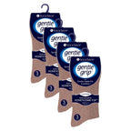 12 Pairs Mens Gentle Grip Loose Top Socks | Extra Wide Non Elastic Socks