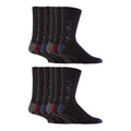 12 Pairs Mens Gentle Grip Loose Top Socks | Extra Wide Non Elastic Socks