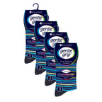 12 Pairs Mens Gentle Grip Loose Top Socks | Extra Wide Non Elastic Socks
