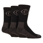 Mens Heavy Duty Durable Cushioned Hiking Socks with Reinforced Heel & Toe