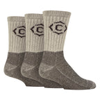 Mens Heavy Duty Durable Cushioned Hiking Socks with Reinforced Heel & Toe