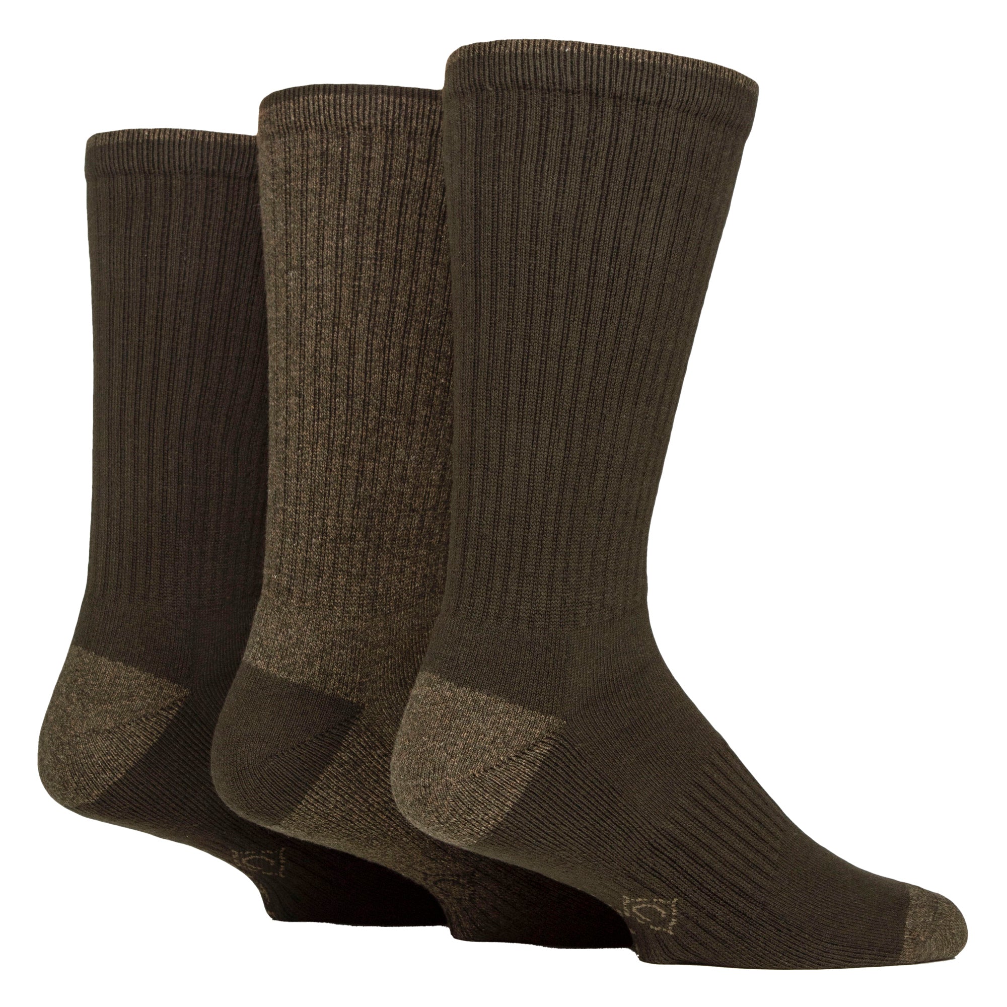 3 Pairs Mens Water Repellent Midweight Outdoor Socks for Hiking & Walking