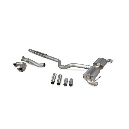 Scorpion Exhausts - Renault Clio MK3 197/200 (Megane Engine Swap) Turbo-back Exhaust (Multiple Options)