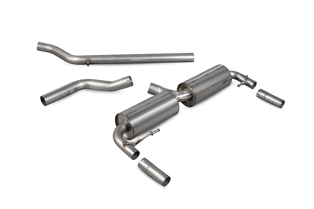 Scorpion Renault Clio MK3 RS 200 (2009-12) Cat-Back Exhaust - Uses OE Tailpipes