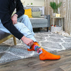 4 Pairs Mens Novelty Japanese Style Cotton Socks with Fun Patterns