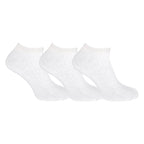 3 Pack Mens 100% Cotton Trainer Socks