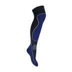 4 Pack Mens Long Knee High Wool Blend Ski Socks