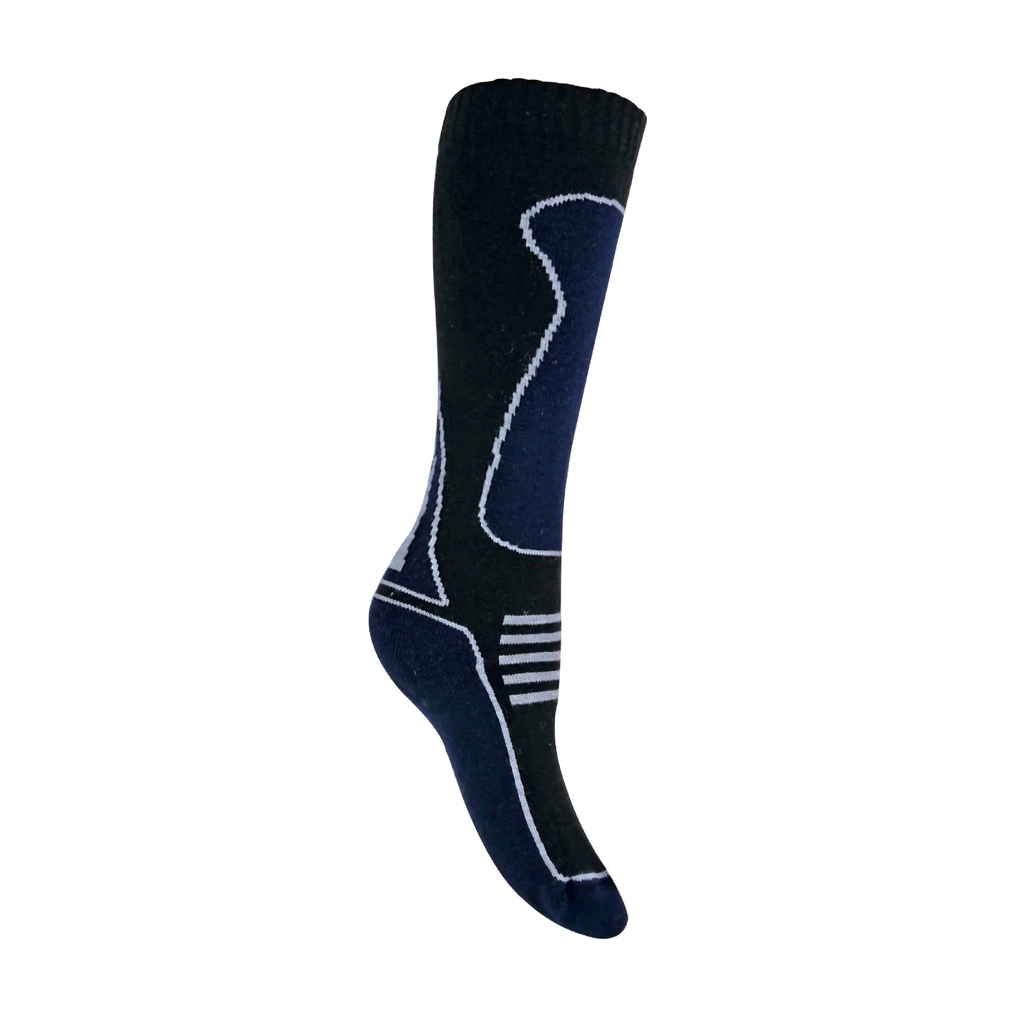 4 Pack Boys Long Knee High Wool Blend Ski Socks
