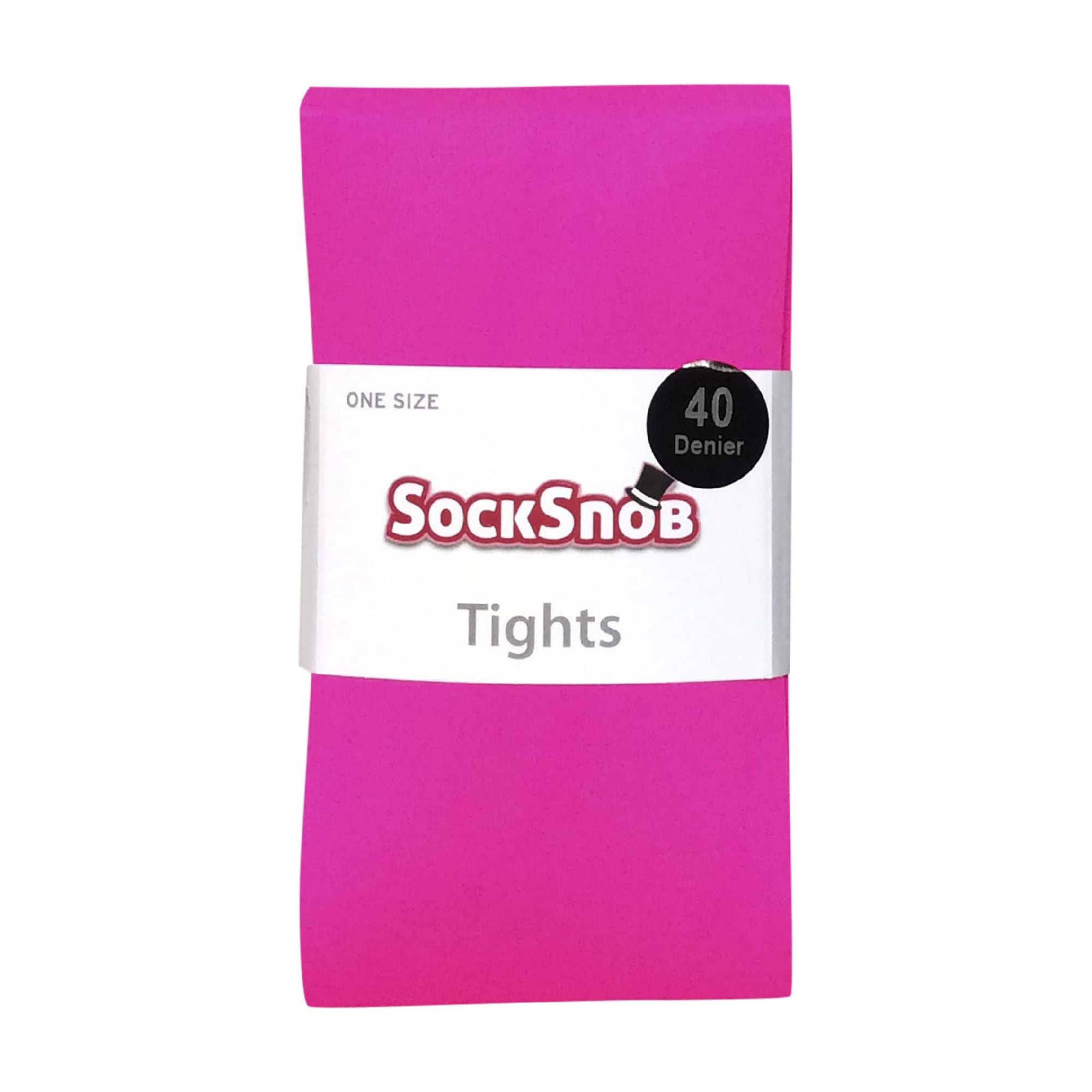 1 Pack Ladies 40 Denier Bright Coloured Opaque Neon Tights