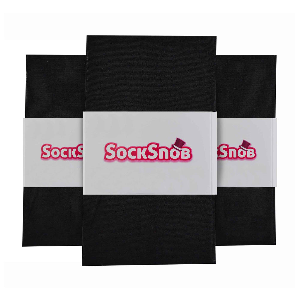 3 Pair 40 Denier Seamed Ultra Sheen Ladies Tights with Line Up the Back