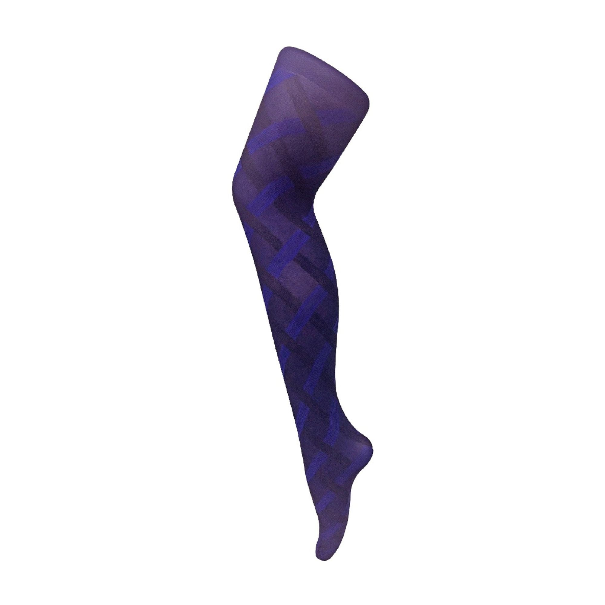 1 Pack Ladies Coloured 80 Denier Opaque Patterned Soft Tights