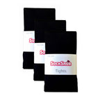 3 Pair Ladies Coloured Opaque 80 Denier Plain Block Colour Tights