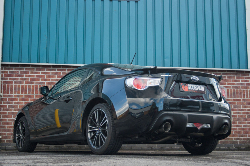 Scorpion Exhausts - Subaru BRZ / TOYOTA GT86 cat-back Exhaust (Multiple Options)