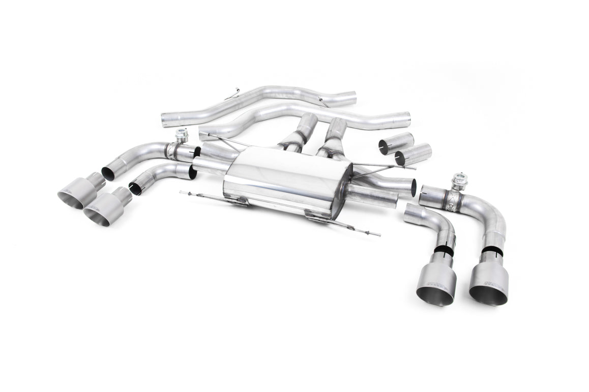 Milltek Sport - Alfa Romeo Giulia Quadrifoglio 2.9 V6 Bi-Turbo (Non OPF/GPF Models) 2017 - Exhaust System (Multiple Options)