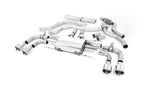 Milltek Sport - Alfa Romeo Giulia Quadrifoglio 2.9 V6 Bi-Turbo (Non OPF/GPF Models) 2017 - Exhaust System (Multiple Options)