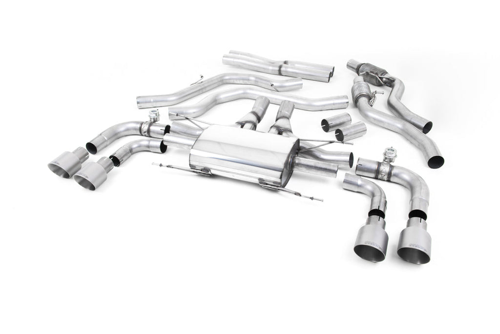 Milltek Sport - Alfa Romeo Giulia Quadrifoglio 2.9 V6 Bi-Turbo (Non OPF/GPF Models) 2017 - Exhaust System (Multiple Options)
