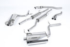 MIlltek Sport - Cat Back Exhaust (Multiple Options) Audi A4 B7 2.0TFSi Quattro & DTM