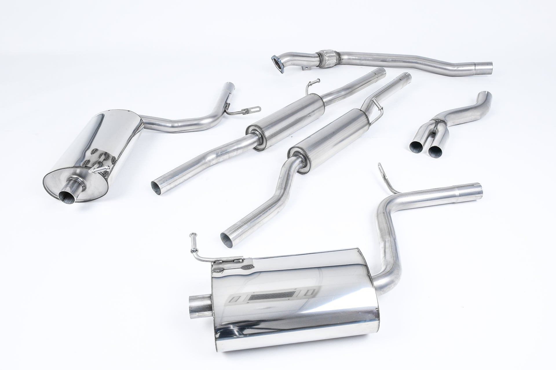 Milltek Sport - Cat Back Exhaust - Audi A4 B6 1.8T Quattro (Cabriolet)