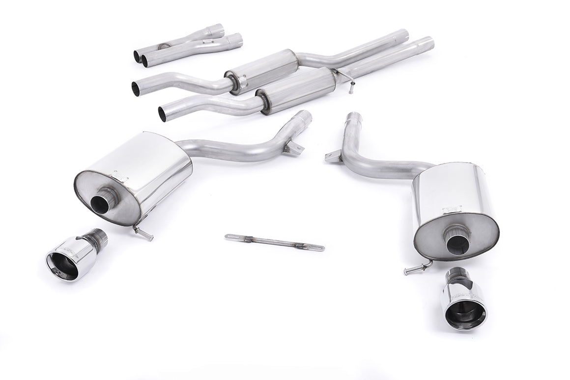 Milltek Sport - Cat Back Exhaust (Multiple Options) Audi A4 B6 3.0 V6 Quattro (Saloon & Cabriolet)